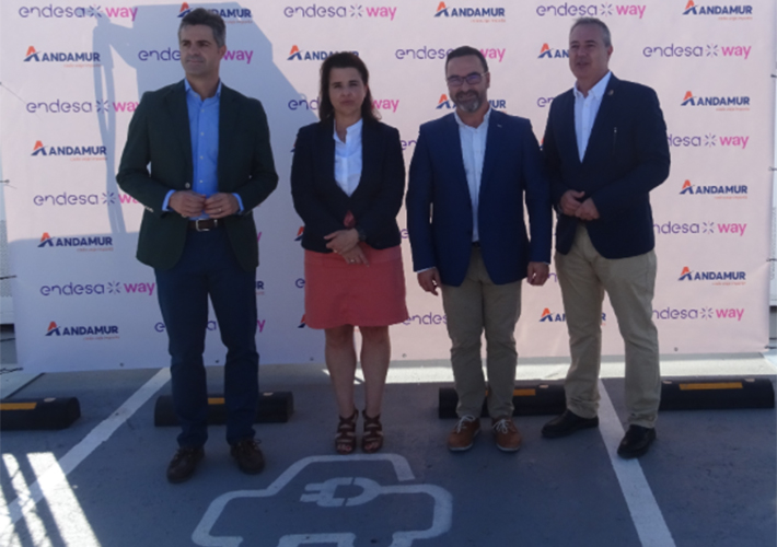 Foto ENDESA X WAY Y ANDAMUR INAUGURAN SU SEGUNDO HUB DE CARGADORES ULTRARRÁPIDOS DE 350 kW EN UNA LAS VÍAS MÁS CONCURRIDAS DE NUESTRO PAÍS, LA AUTOVÍA DE ANDALUCÍA.